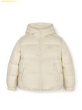  Áo Khoác Phao MLB Diamond Monogram Tonton Jacquard Hooded Goose Short Padding NY (D.Cream) 3ADJM1246-50CRD 