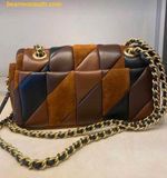  Túi Đeo Vai Coach Tabby Shoulder Bag 26 With Quilting.Maple Shadow Brown 