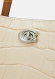  Túi Tote Coach Embossed Willow Tote - Handbag - Ivory C8562 