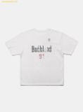  Áo Phông Badblood Sun Faded 2 1/2 T-Shirt - White w-tee24-111 