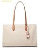 Túi Tote Michael Kors Scarlett Medium Signature Logo Tote Bag Vanila