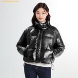  Áo Khoác Phao SAPO Pastel Puffer SPJPE4TG11 - Đen 