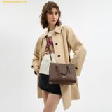  Túi Tote Vuông Coach Maggie Small Tote Bag CY668 Dark Stone 