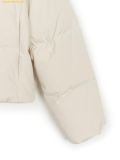  Áo Khoác Phao MLB Women's Crop Curve Padding BOS (D.Cream) 3FDJB1046-43CRD 