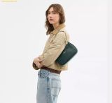  Túi Đeo Vai Coach Teri Shoulder Bag With Quilting Dark Teal CDP32 