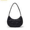 Túi Đeo Vai MLB Classic Mono New Embo Hobo Bag New York Yankees - Đen 3ABQS024N-50BKS