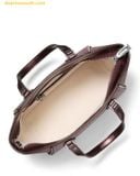  Túi Tote Michael Kors Taryn Small Monogram Crossbody Tote Oxblood 