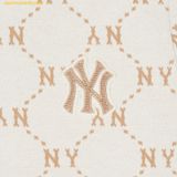  Đầm Polo MLB Women's Diamond Monogram Jacquard Pique Dress NY (Cream) 3FOPM0443-50CRS 