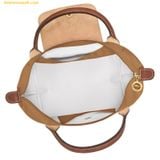  Túi Xách Longchamp Le Pliage Original Size S Handbag Fawn / Chamois - Recycled canvas - Vàng 