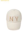  Mũ Lưỡi Trai MLB Basic Coopers Washed Unstructured Ball Cap New York Yankees Cream 3ACPC024N-50CRM 
