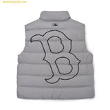  Áo Khoác Phao Ghile MLB Megalogo Boston Red Sox 3ADVB0226-43GRL - Xám 