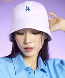  Mũ Bucket MLB Basic Dome Hat LA (White) 3AHT5502N-07WHS 