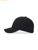  Mũ Lưỡi Trai MLB Basic Canvas Leather Logo Structure Ball Cap CLE 3ACPVL94N-45BKS Màu Đen 