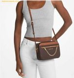  Túi Đeo Chéo Michael Kors Jet Set Large Saffiano Leather Crossbody Bag 35S1GTTC9B Brown 