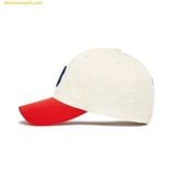  Mũ Lưỡi Trai MLB Basic Coloration Ball Cap Boston Red Sox Red 3ACP3303N-43RDS 