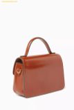  Túi Đeo Chéo Tory Burch Robinson Spazzolato Convertible Shoulder Bag Dark Sienna 