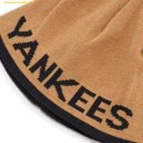  Mũ Len MLB Lettering Midvini NY (Sand) 3ABNM0836-50SAS 