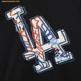  Áo Sweat MLB Like Pop Art Overfit Man to Man LA (Black) 3AMTL2034-07BKS 