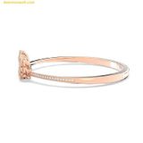  Vòng Tay, Lắc Tay Swarovski Dancing Swan Bangle Swan Red Rose Gold Tone Plated 5614122 