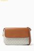  Túi Đeo Chéo Michael Kors Alice Small Flap Crossbody Bag in Logo Canvas Vanila 
