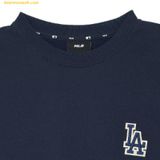  Áo Sweat MLB Classic Monogram Gradient Big Lux Overfit Man-to-Man LA (D.Navy) - 3AMTM0234-07NYD - Navy 