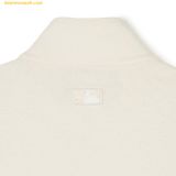  Áo Sweat MLB Basic Small Logo Half-zip Man-to-Man BOS Trắng Cream 3AMTB0241-43CRD 