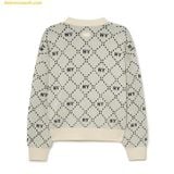  Áo Sweat MLB Monogram New York Yankees 3FKPM0134-50CRD - Trắng 