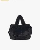  Túi Tote MLB Wms Basic Fur Fleece Tote Bag New York Yankees 3AORS0526-50BKS Màu Đen 