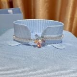  Lắc Tay Swarovski Ariana Grande x Swarovski bracelet Mixed cuts, Flower, Multicolored, Rhodium plated 5749187 