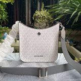  Túi Đeo Chéo Michael Kors Signature Briley Small Messenger Crossbody Bright White 35S1G7BM1B 