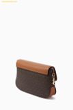  Túi Đeo Chéo Michael Kors Alice Small Flap Crossbody Bag in Logo Canvas Brown 