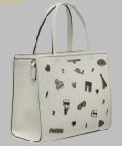  Túi Tote Karl Lagerfeld Paris Maybelle Satchel With Pins L5GDX8BJ Trắng 