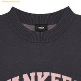  Áo Sweat Len MLB Varsity Sweater NY (Charcoal Grey) 3AKPV0134-50CGS 