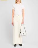  Túi Đeo Chéo Michael Kors Dakota Medium Leather Shoulder Bag 30S5SM3L8Y Trắng 