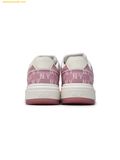  Giày Thể Thao MLB Chunky Liner Denim Monogram SL New York Yankees 3ASXM016N-50PKS Pink 
