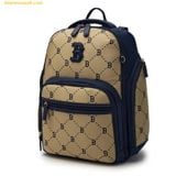  Balo Kèm Tote MLB Jacquard Monogram Boston Red Sox Beigi 7ABKMD35N-NYS 