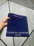  Áo Phong Tommy Hilfiger Cotton Crew Neck Logo T-Shirt Yale Navy 