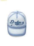  Mũ Lưỡi Trai MLB Varsity Cursive Washed Stitch Unstructured Ball Cap LA L.Grey 3ACPV025N-07GRL 