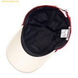  Mũ Lưỡi Trai MLB Varsity Wool Structure Ball Cap CLE (Red) 3ACPV0236-45RDS 