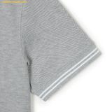  Áo Polo MLB Basic Colorblock Comfortable Fit T-Shirt 3APQB0243-43MGS - Melange Grey 