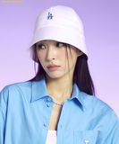  Mũ Bucket MLB Basic Dome Hat LA (White) 3AHT5502N-07WHS 