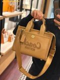  Túi Tote Vuông Coach Cargo Tote Bag 20 Honey Brown CAM75 