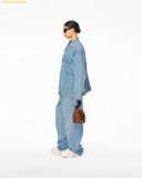  Túi Đeo Chéo Marc Jacobs The Leather Mini Bucket Bag 2S3HCR058H03 Nâu 