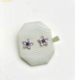  Khuyên Tai Swarovski Stella Mixed Cuts Star Blue Stud Earrings 5649000 