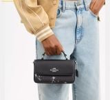  Túi Đeo Chéo Coach Mini Josie Top Handle Bag With Star Print Black Multi CCK82 