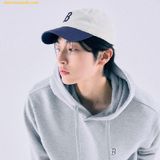  Mũ Lưỡi Trai MLB Basic Coloration Ball Cap Boston Red Sox Navy 3ACP3303N-43NYS 