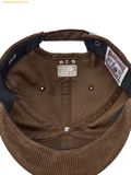  Mũ Lưỡi Trai MLB Corduroy Unstructured Ball Cap LA Dodgers 3ACPWC156-07BRS Nâu (Nhung Tâm) 