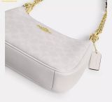 Túi Đeo Vai Coach Teri Shoulder Bag In Signature Canvas White CV933 