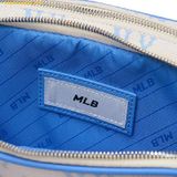  Túi Đeo Chéo MLB Mini Monogram Jacquard New York Yankees 3ACRS014N-50SBD Màu Xanh Trắng 