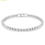  Vòng Tay, Lắc Tay Swarovski Imber Emily Tennis bracelet Round cut, White, Rhodium plated 1808960 